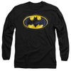 Batman - Batman Airbrush Logo Adult Long Sleeve