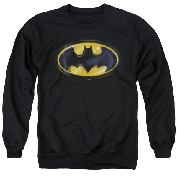 Batman - Batman Airbrush Logo Adult Crewneck Sweatshirt