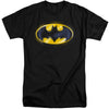 Batman - Batman Airbrush Logo Adult Tall Fit Short Sleeve