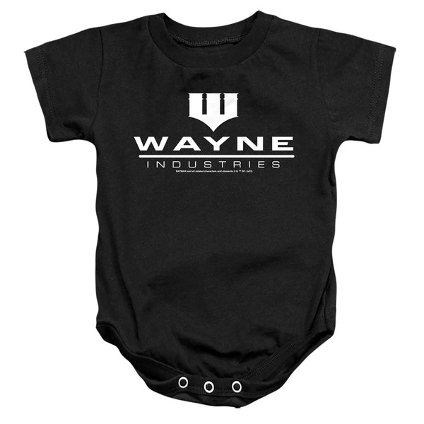Batman - Wayne Industries Black Infant Snapsuit