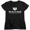 Batman - Wayne Industries Black Women's Short Sleeve