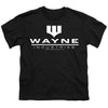 Batman - Wayne Industries Black Youth Short Sleeve