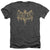 Batman Classic Tv - Vintage Logo Adult Regular Fit Heather Short Sleeve
