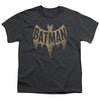 Batman Classic Tv - Vintage Logo Youth Short Sleeve