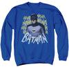 Batman Classic Tv - Theme Song Adult Crewneck Sweatshirt
