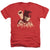 Batman Classic Tv - Bat Signal Adult Regular Fit Heather Short Sleeve