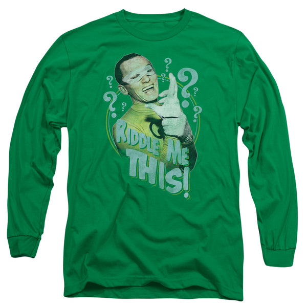 Batman Classic Tv - Riddle Me This Adult Long Sleeve