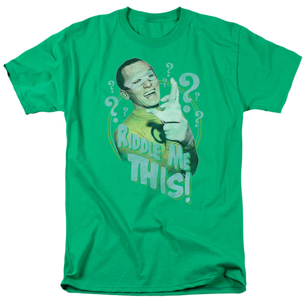 Batman Classic Tv - Riddle Me This Adult Regular Fit Short Sleeve