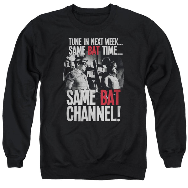 Batman Classic Tv - Bat Channel Adult Crewneck Sweatshirt
