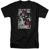 Batman Classic Tv - Bat Channel Adult Tall Fit Short Sleeve