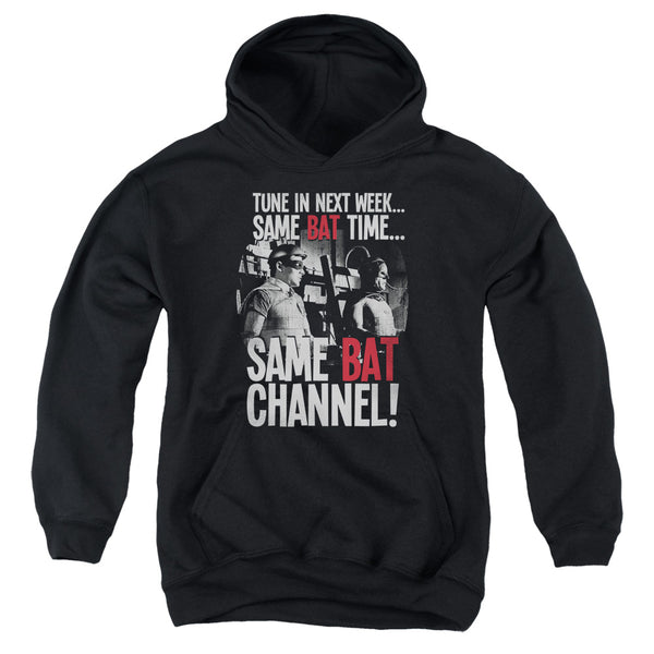 Batman Classic Tv - Bat Channel Youth Hooded Sweatshirt