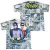 Batman Classic Tv - 60S Panels (Front - Back Print) Youth Short Sleeve 100% Poly