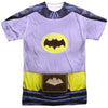 Batman Classic Tv - Batman Costume Adult Regular Fit Short Sleeve 100% Poly