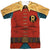 Batman Classic Tv - Robin Costume Adult Regular Fit Short Sleeve 100% Poly