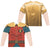 Batman Classic Tv - Robin Costume (Front - Back Print) L - S Adult Poly Crew