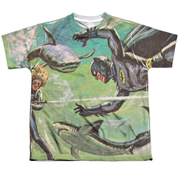Batman Classic Tv - Underwater Youth Short Sleeve 100% Poly