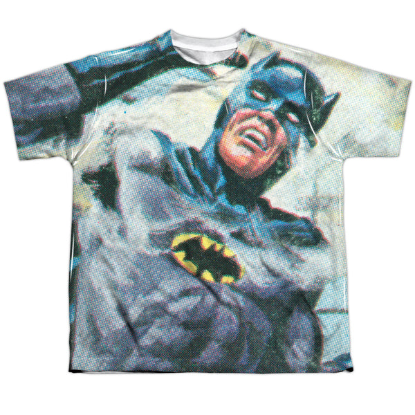 Batman Classic Tv - Foliage Youth Short Sleeve 100% Poly
