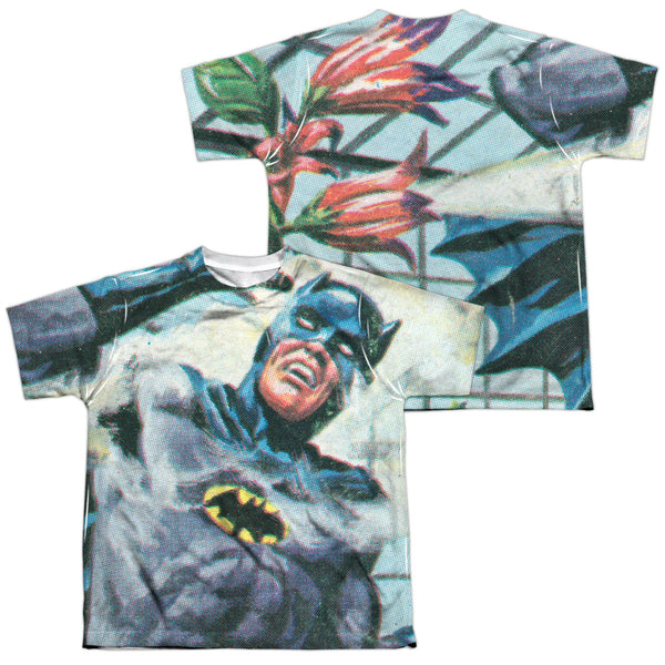 Batman Classic Tv - Foliage (Front - Back Print) Youth Short Sleeve 100% Poly
