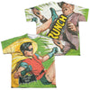 Batman Classic Tv - Fighting Back (Front - Back Print) Youth Short Sleeve 100% Poly