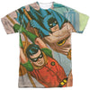 Batman Classic Tv - Nightly Patrol Adult Regular Fit Short Sleeve 100% Poly