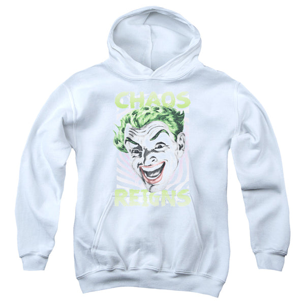 Batman Classic Tv - Chaos Reigns Youth Hooded Sweatshirt