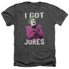 Batman Classic Tv - Got Jokes Adult Regular Fit Heather Short Sleeve