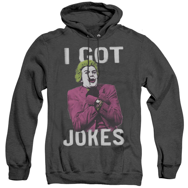 Batman Classic Tv - Got Jokes Adult Heather Hoodie