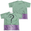 Batman Classic Tv - Riddler Uniform (Front - Back Print) Youth Short Sleeve 100% Poly