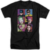 Batman Classic Tv - Pop Cast Adult Tall Fit Short Sleeve