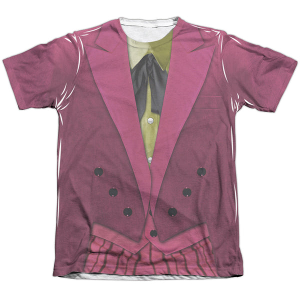 Batman Classic Tv - Joker Uniform Adult Regular Fit Short Sleeve 65 - 35 Poly - Cotton