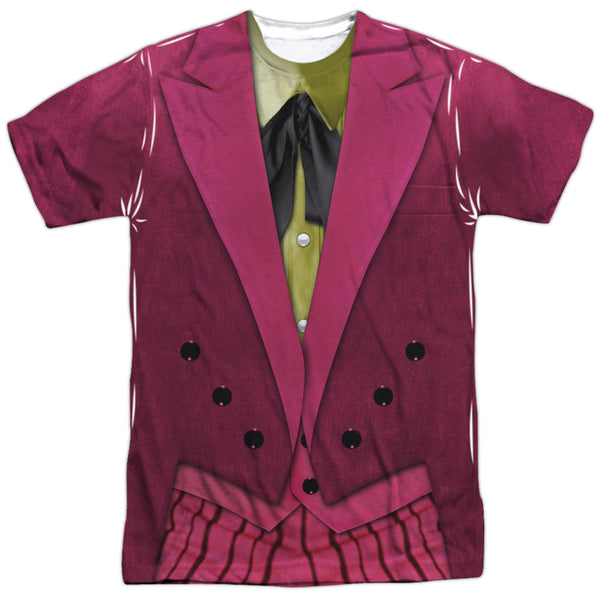 Batman Classic Tv - Joker Uniform Adult Regular Fit Short Sleeve 100% Poly