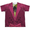 Batman Classic Tv - Joker Uniform Youth Short Sleeve 100% Poly