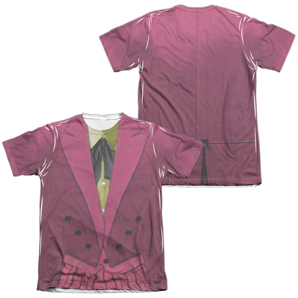 Batman Classic Tv - Joker Uniform (Front - Back Print) Adult Regular Fit Short Sleeve 65 - 35 Poly - Cotton