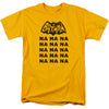Batman Classic Tv - Na Na Na V2 Adult Regular Fit Short Sleeve