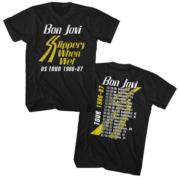 Bon Jovi - SSW Tour - 2 Sided Men's Shirt