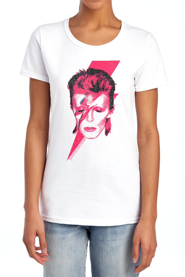 David Bowie - Aladdin Sane Women's Short Sleeve