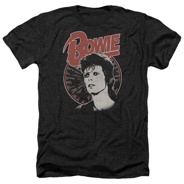 David Bowie - Space Oddity Adult Regular Fit Heather Short Sleeve