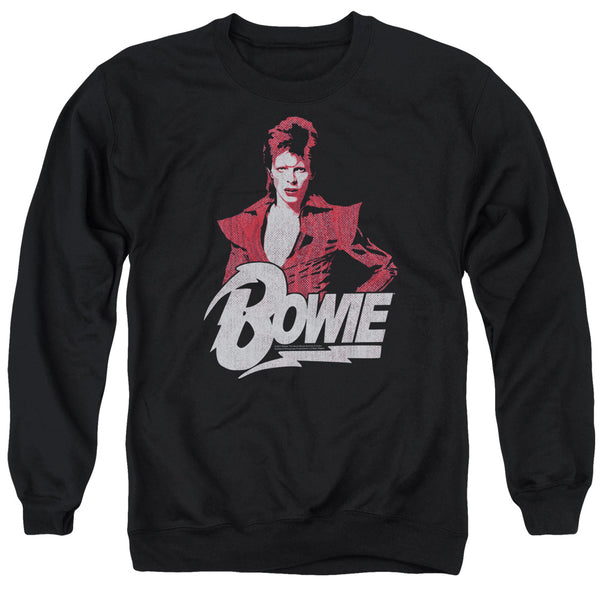 David Bowie - Diamond David Adult Crewneck Sweatshirt