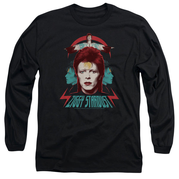 David Bowie - Ziggy Heads Adult Long Sleeve