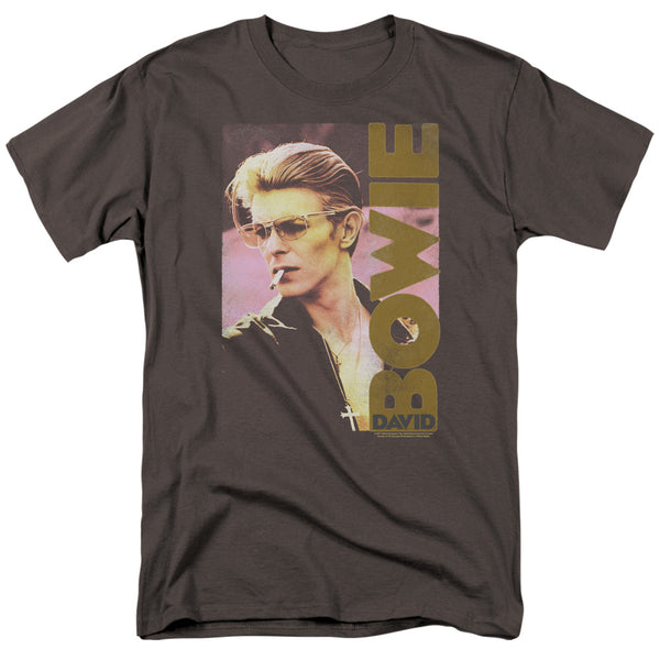 David Bowie - Smokin Adult Regular Fit Short Sleeve