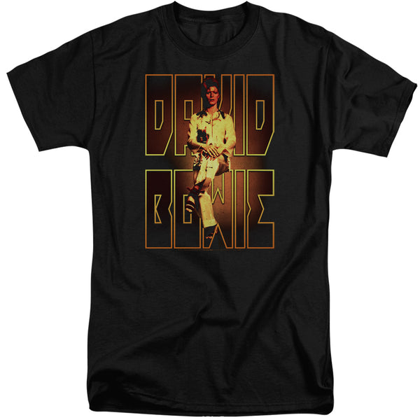 David Bowie - Perched Adult Tall Fit Short Sleeve