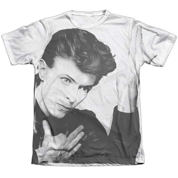 David Bowie - Hero Adult Regular Fit Short Sleeve 65 - 35 Poly - Cotton