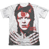 David Bowie - Piercing Gaze Adult Regular Fit Short Sleeve 65 - 35 Poly - Cotton