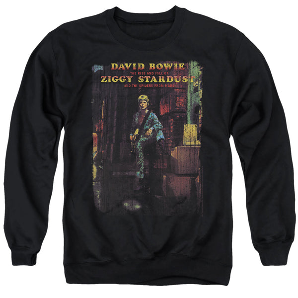 David Bowie - Ziggy Stardust Album Adult Crewneck Sweatshirt