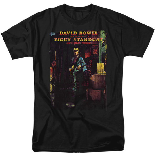 David Bowie - Ziggy Stardust Album Adult Regular Fit Short Sleeve