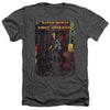David Bowie - Ziggy Stardust Album Adult Regular Fit Heather Short Sleeve