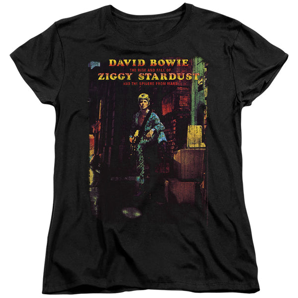 David Bowie - Ziggy Stardust Album Women's Short Sleeve
