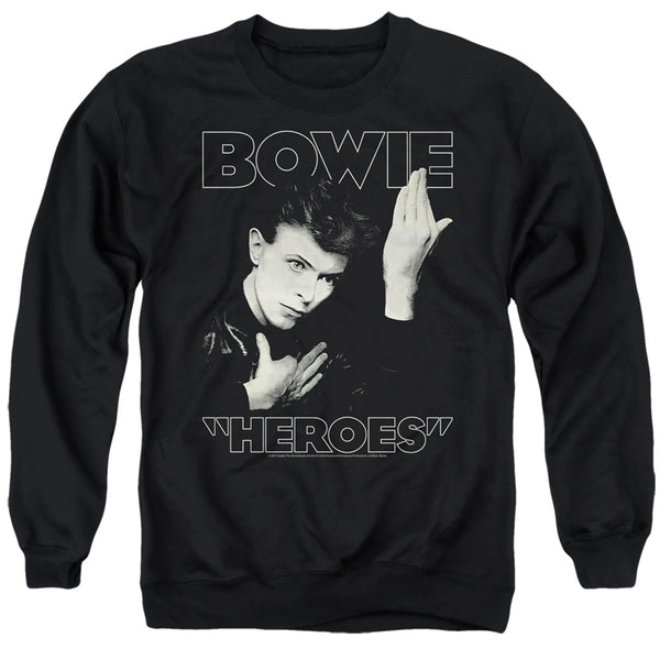 David Bowie - Heroes Cover Adult Crewneck Sweatshirt