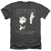 David Bowie - Heroes Cover Adult Regular Fit Heather Short Sleeve