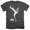 David Bowie - The Man Cover Adult Regular Fit Heather Short Sleeve